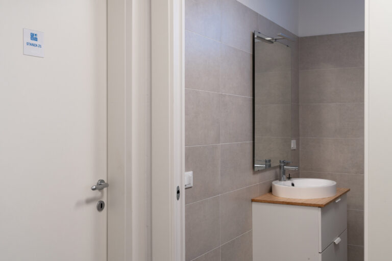 Bagno in camera della Residenza Minio