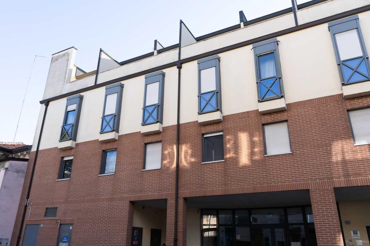 La facciata esterna della Residenza Copernico