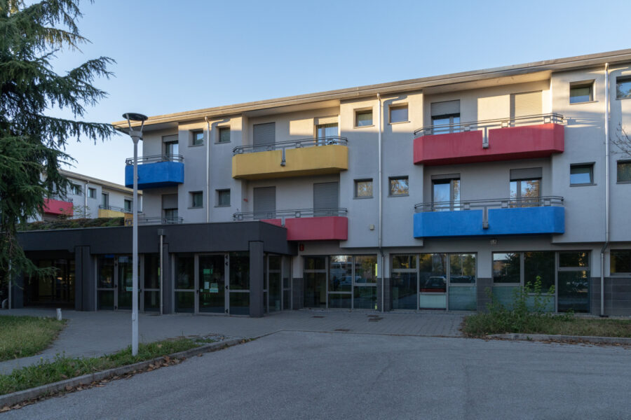 La facciata esterna della Residenza Carli