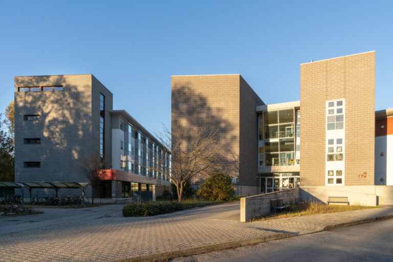 La facciata esterna della Residenza Colombo